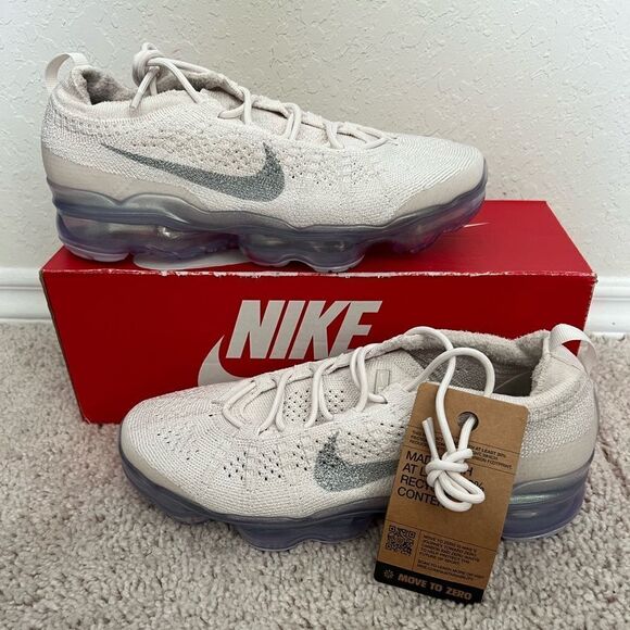 Nike Air Vapormax 2023 FK Flynit Phantom White - Picture 1 of 11